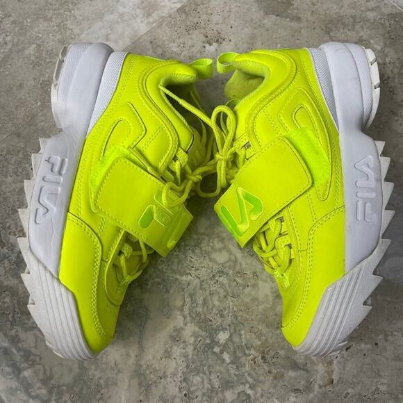 Fila Disrupptor II Applique Women's Shoes Size 8.5 - Picture 4 of 11